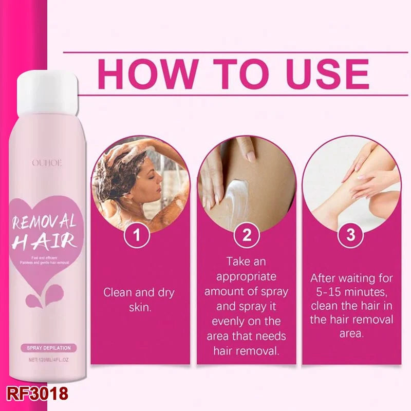 OUHOE Painless Hair Removal Spray