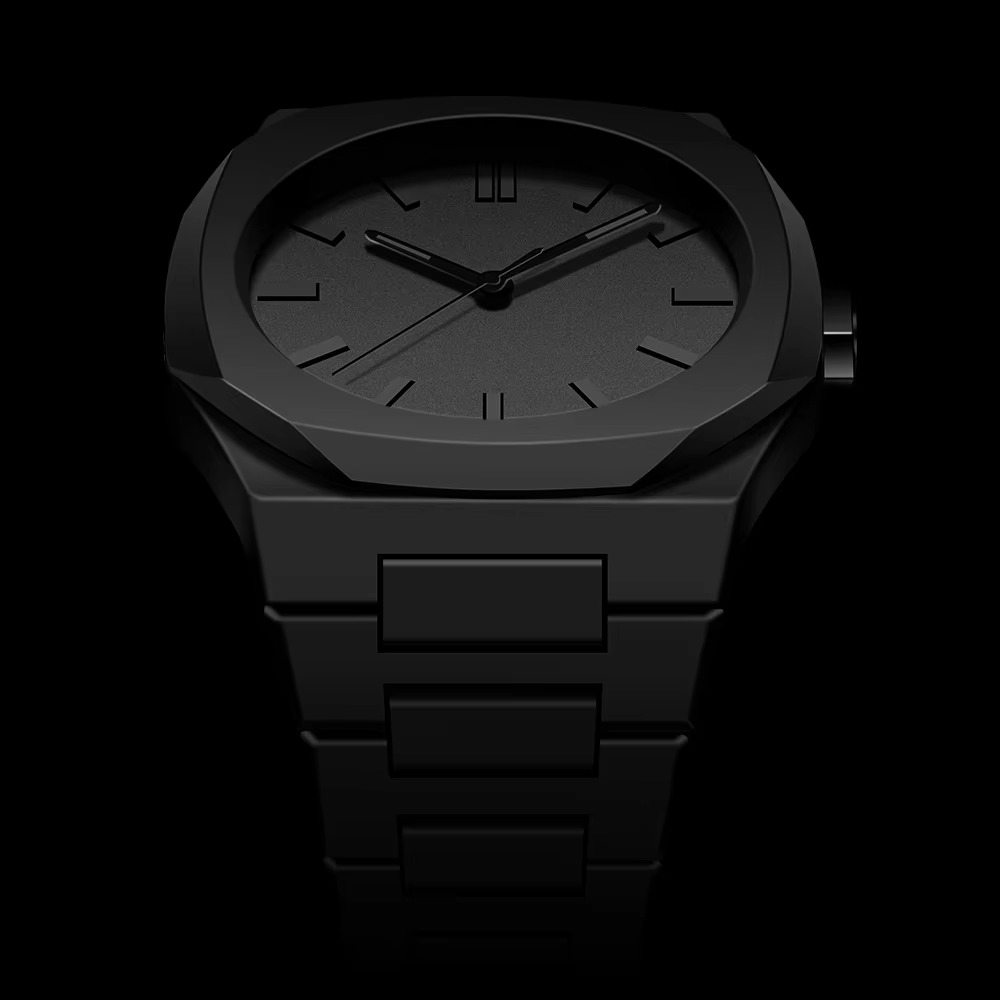 Classic Arabic Calligraphy Stainless Steel Watch