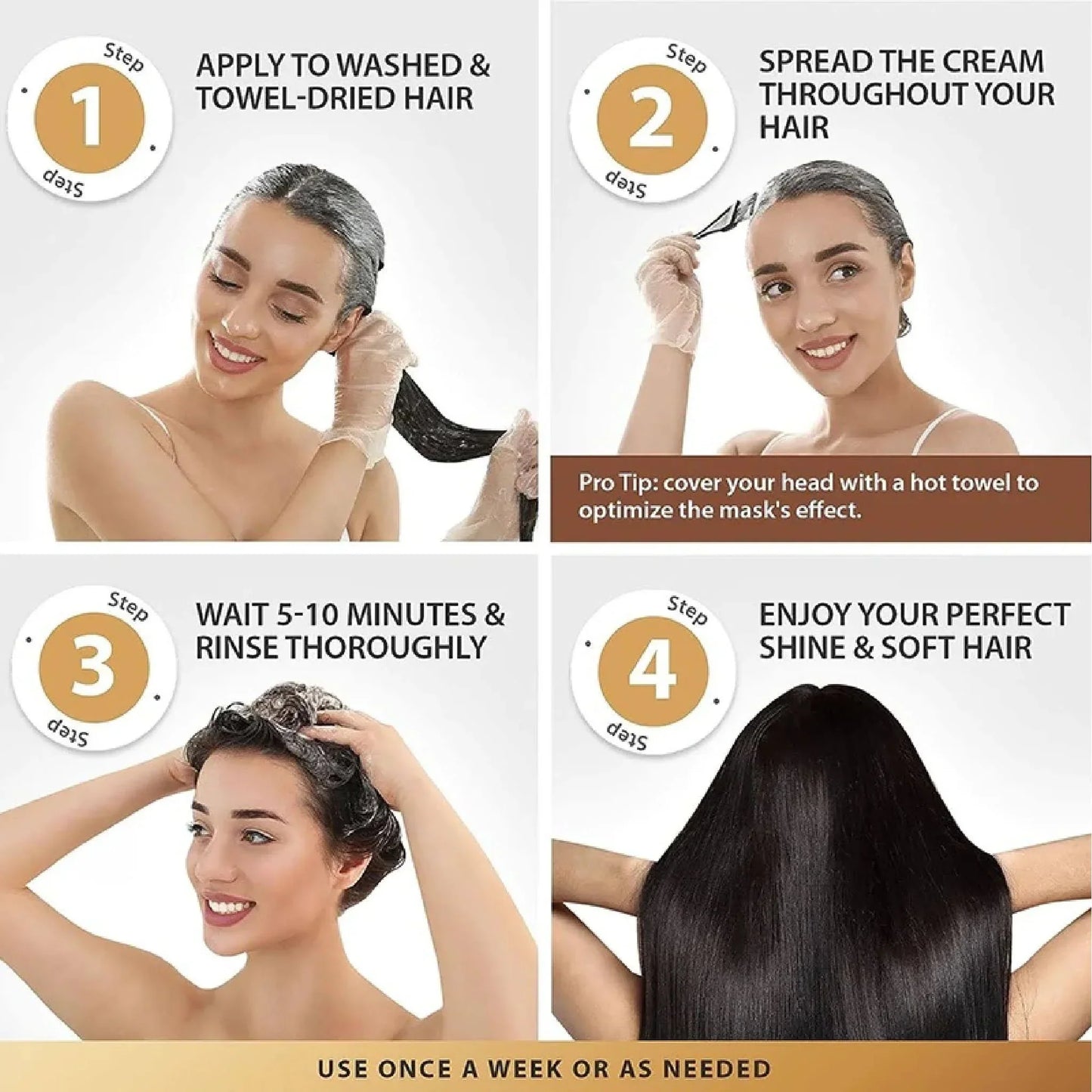 Pure Collagen Deep Repair Hair Mask