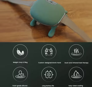 Portable Shoulder & Neck Massager – Deep Tissue Kneading for Pain Relief